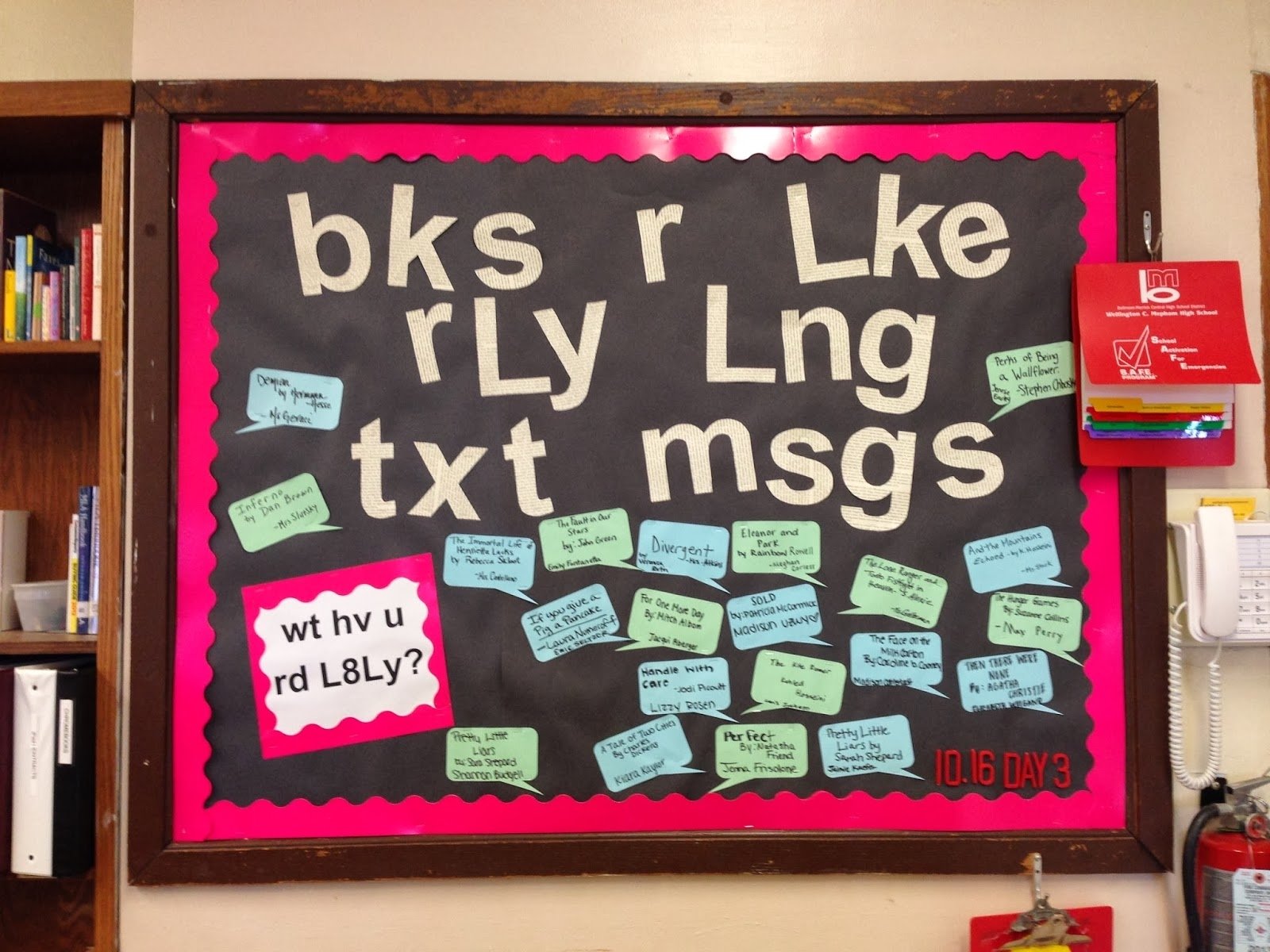 10 Best High School Library Bulletin Board Ideas 21