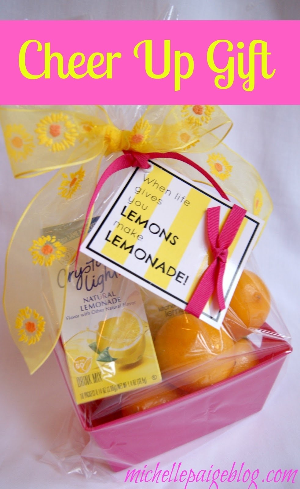 10 Best Ideas To Cheer Someone Up michelle paige blogs cheer up gifts lemons to lemonade and sunshine 2022