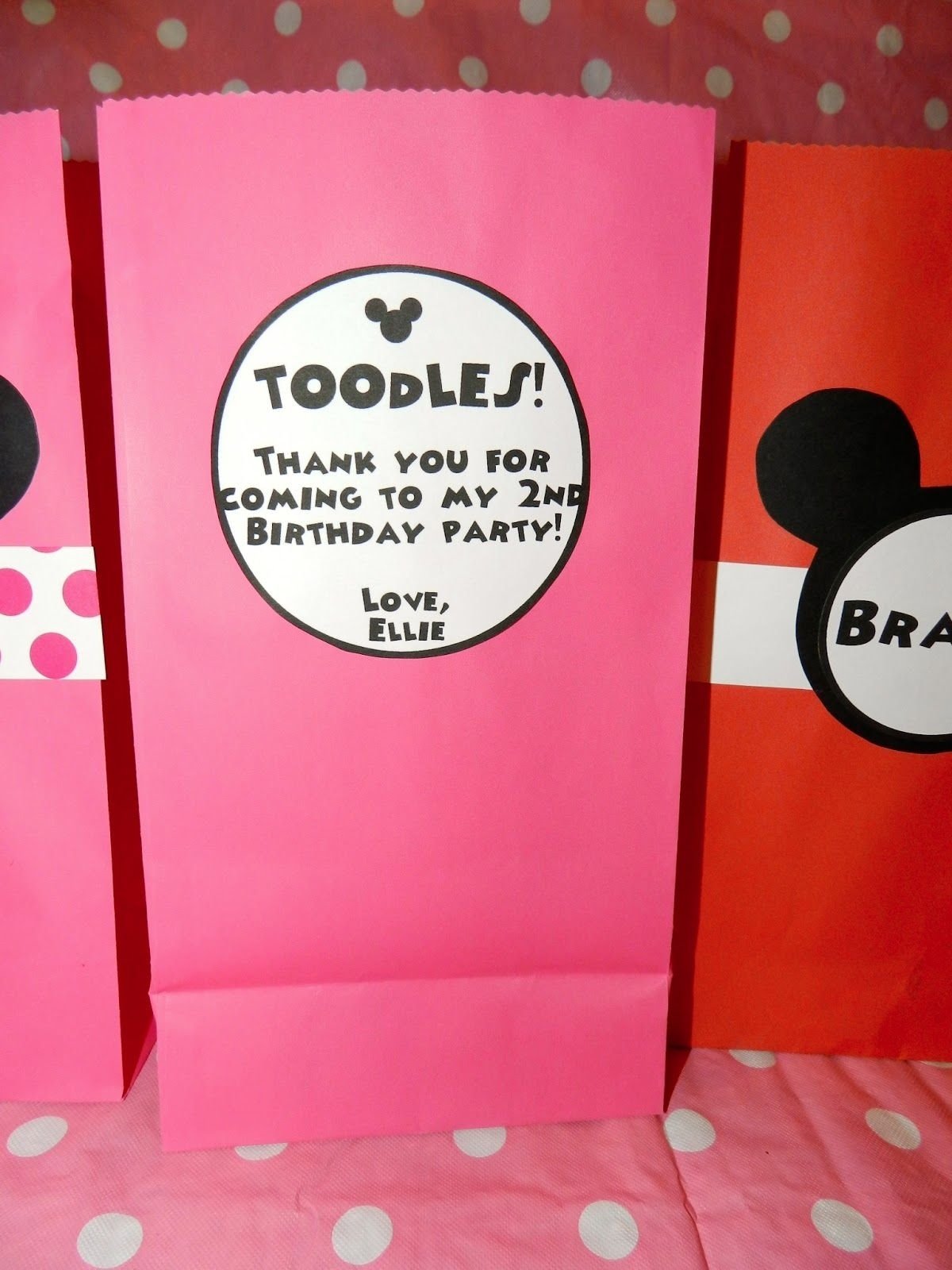 10 Gorgeous Minnie Mouse Goody Bags Ideas mickey mouse birthday goody bags addicted 2 mickey minnie mouse 2022