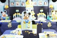 mickey mouse first birthday party ideas - soiree event design