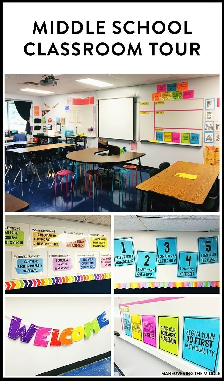 10 Fantastic Middle School Classroom Decorating Ideas middle school classroom tour middle school classroom school 2022