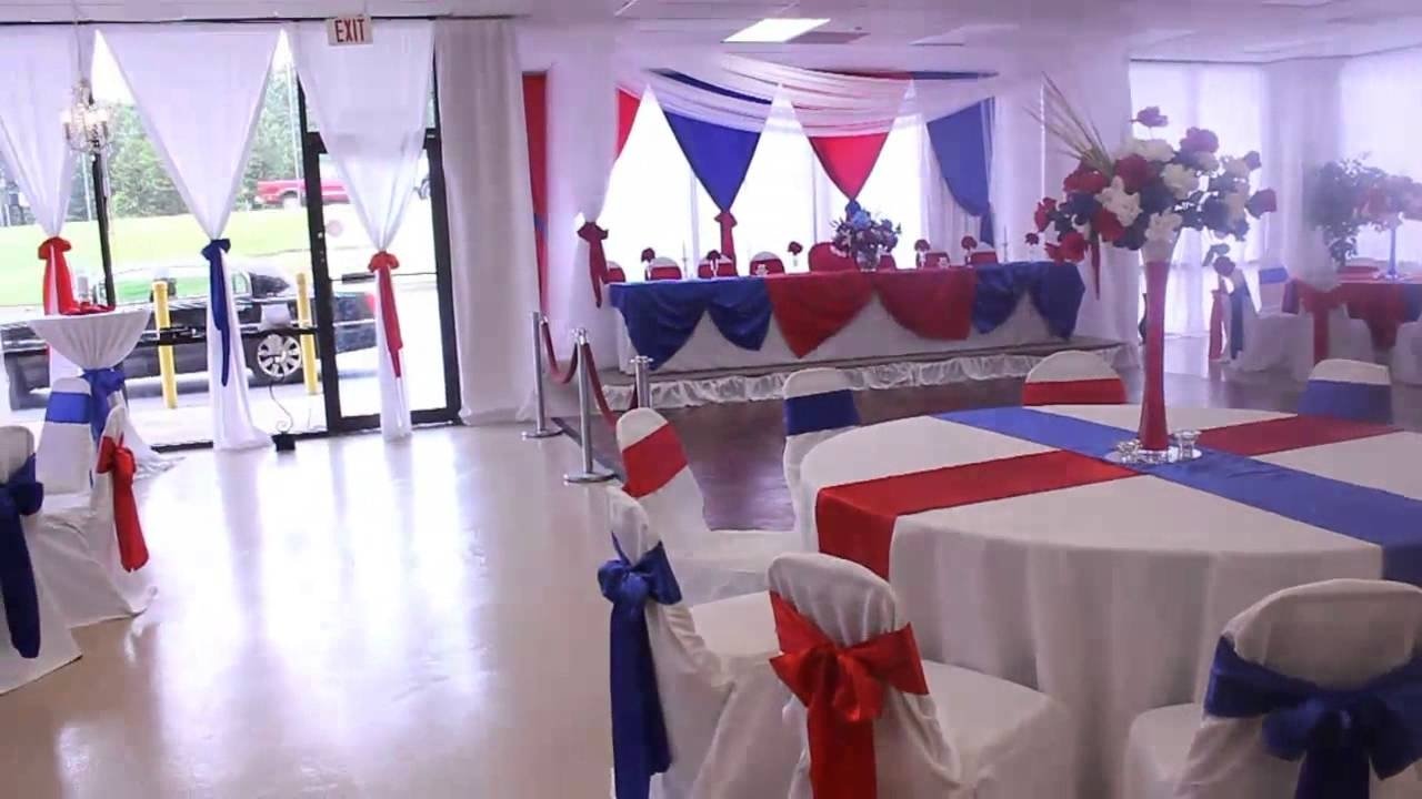 10 Spectacular Red And White Party Ideas military retirement red white and blue theme at the all events hall 2022