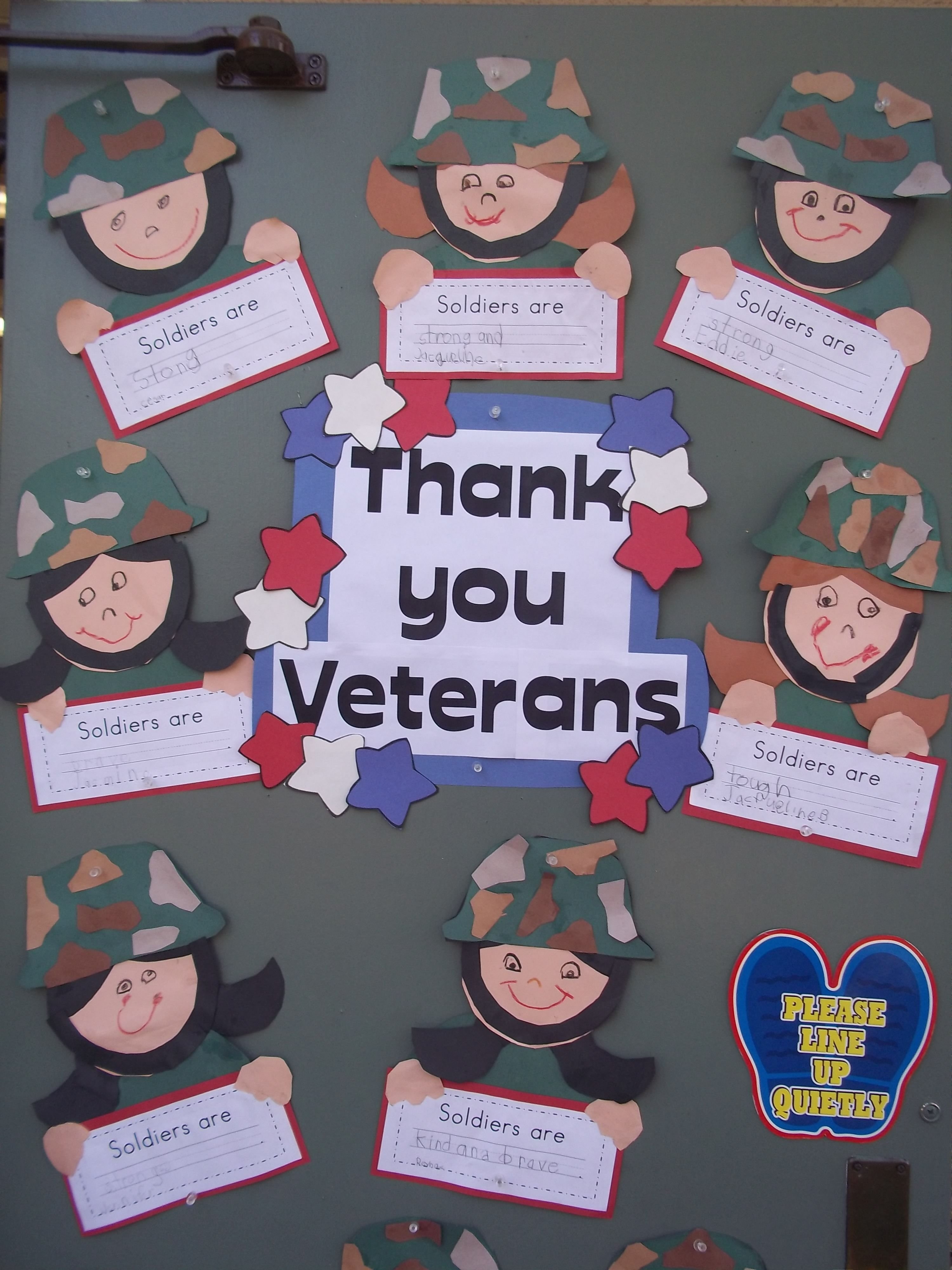 veterans day presentation ideas for elementary students