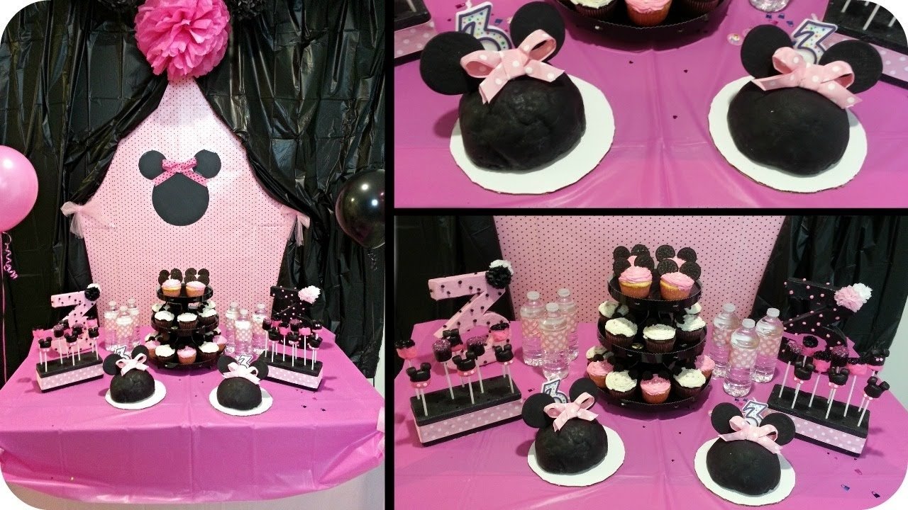 10 Ideal Minnie Mouse Party Ideas Diy minnie mouse birthday decorations youtube 2022