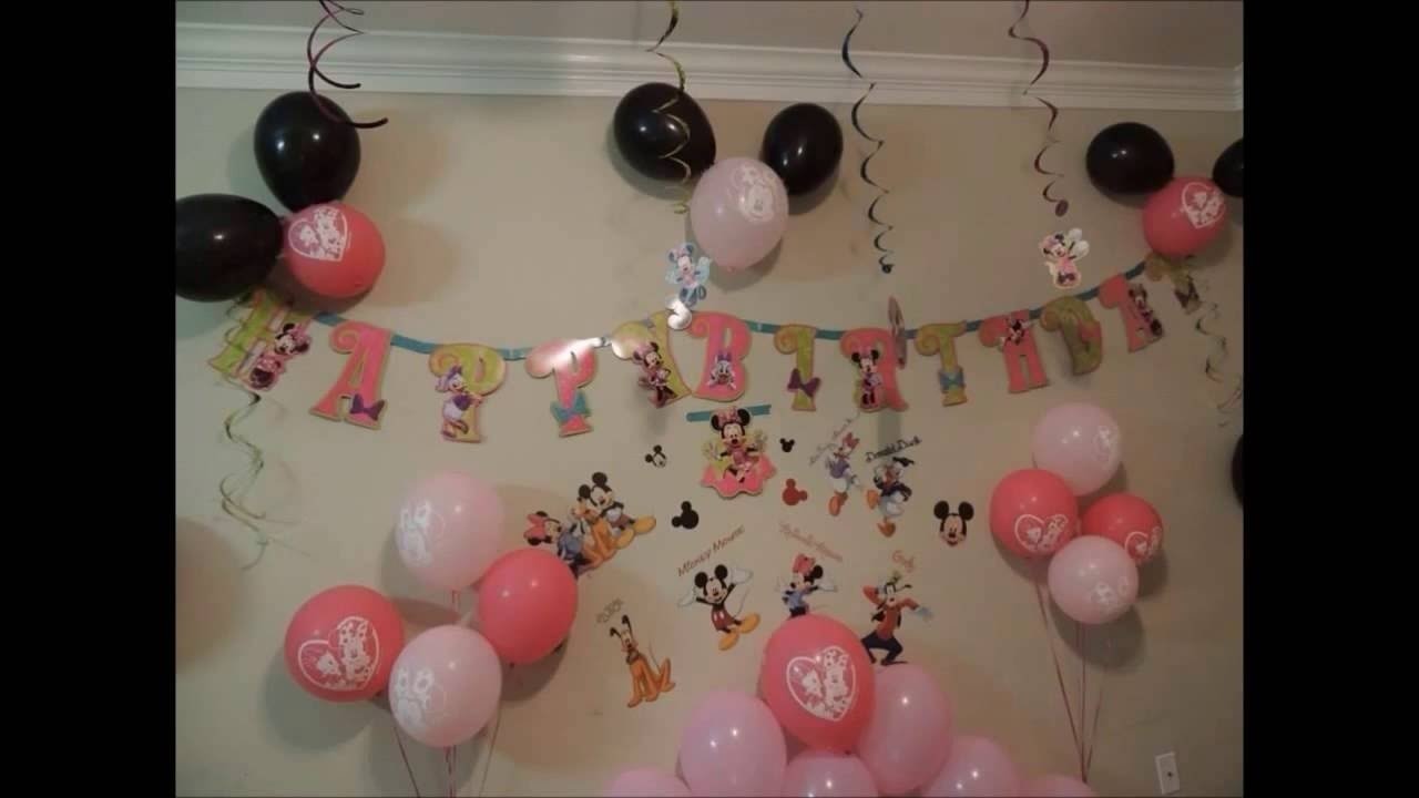 10 Lovable Minnie Mouse Birthday Party Ideas minnie mouse birthday party easy ideas youtube 1 2023