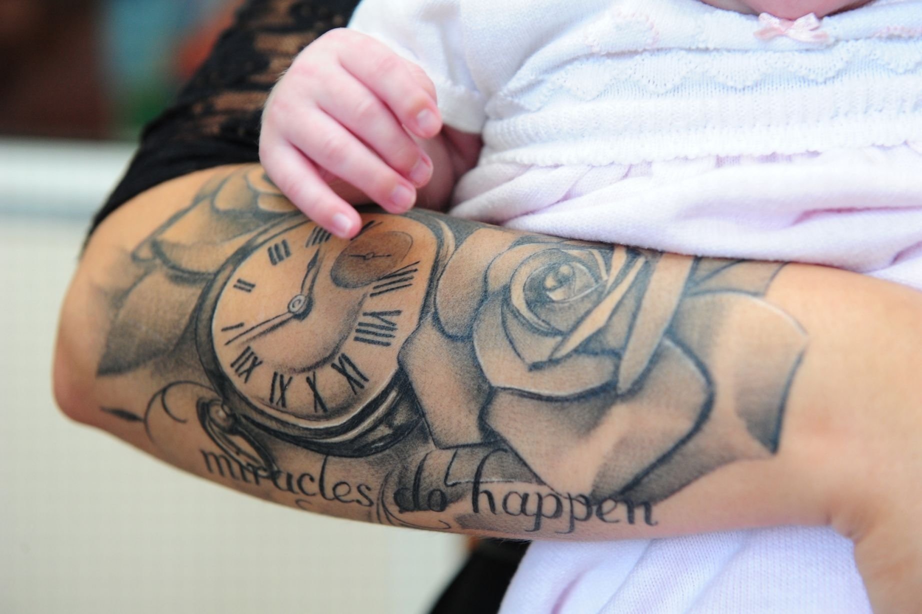 10 Awesome Tattoo Ideas For Dads With Daughters miracle baby sienna who was born with only half a heart birth 1 2022