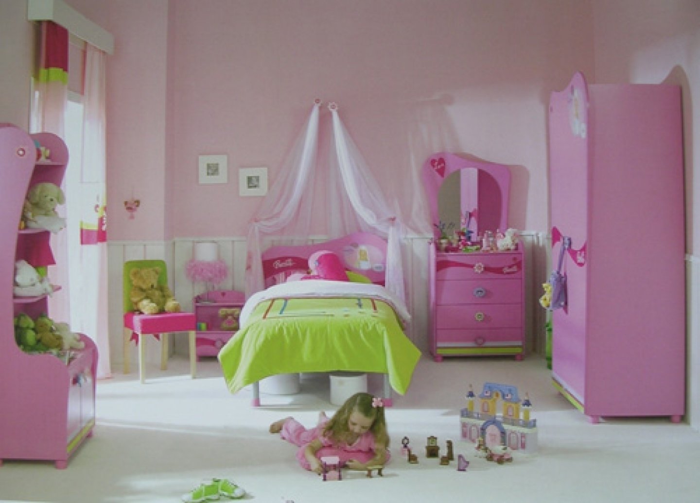 10 Wonderful Little Girl Room Decorating Ideas modern pinky little girl room decor ideas that has white modern 2022