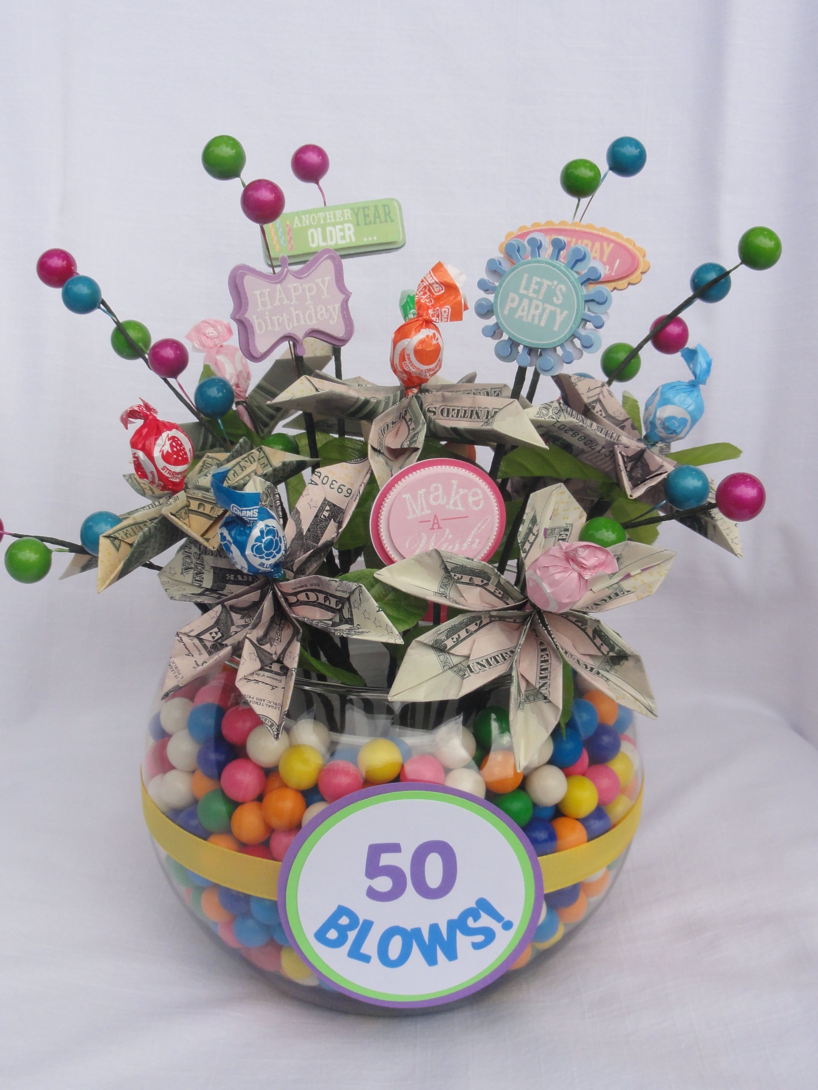 10 Fabulous 50Th Birthday Gift Ideas For Sister money bouquet for my sister in laws 50th birthday crafts 1 2022