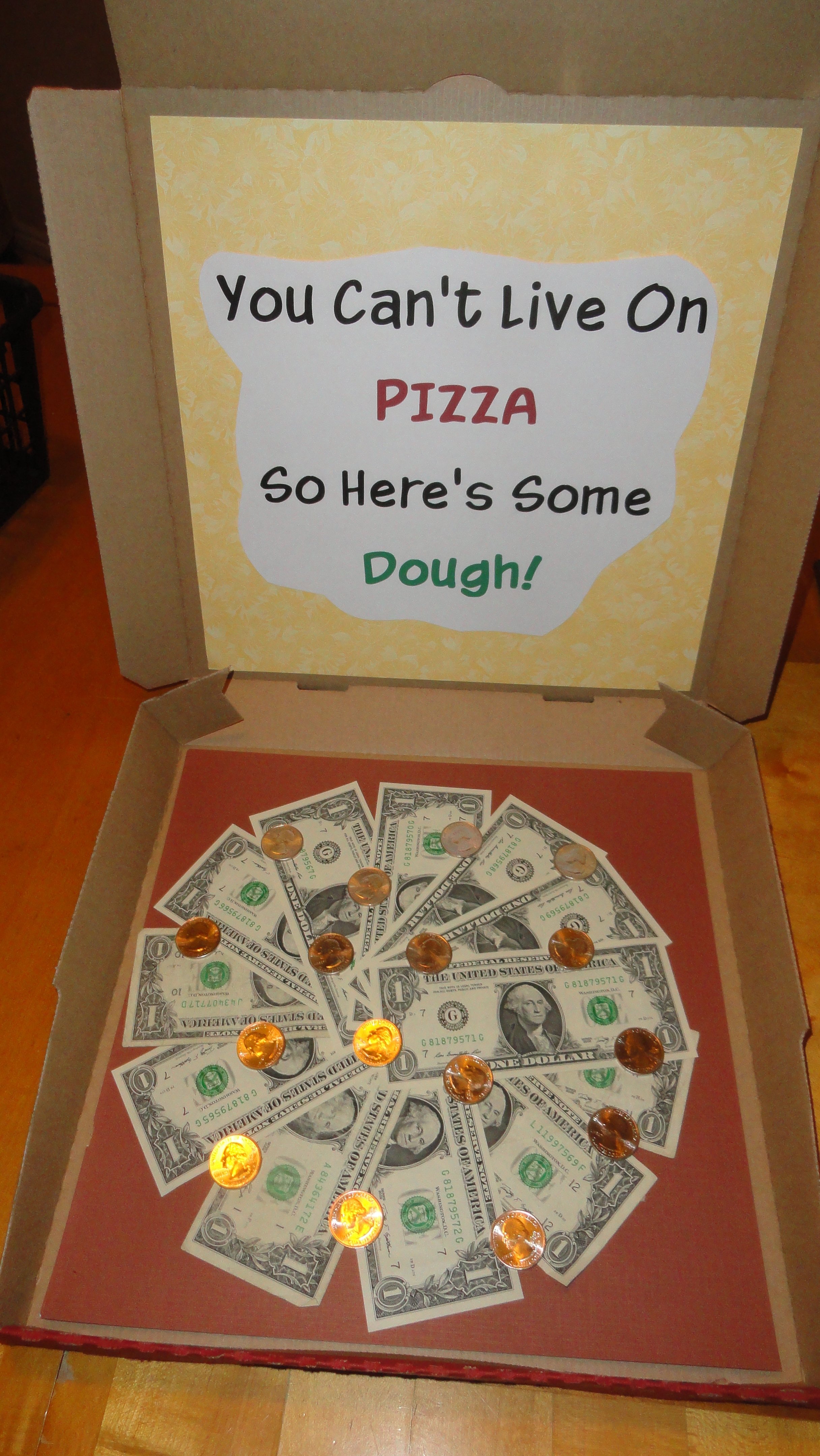 10 Great White Elephant Gift Ideas For Work money pizza white elephant or gift how cool is it to open a pizza 3 2024