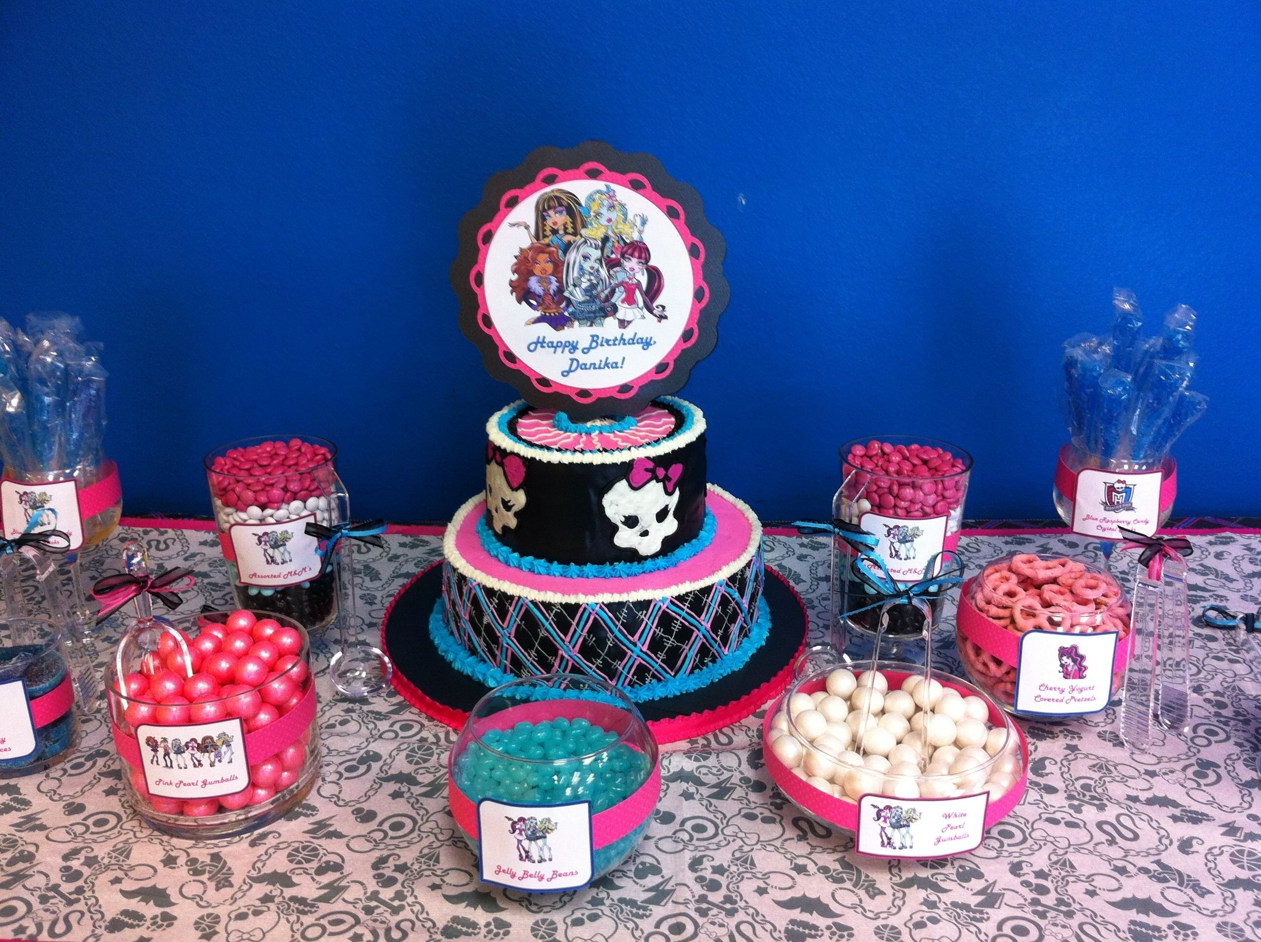 10 Elegant Monster High Birthday Party Ideas monster high birthday party ideas monster high birthday candy 1 2022
