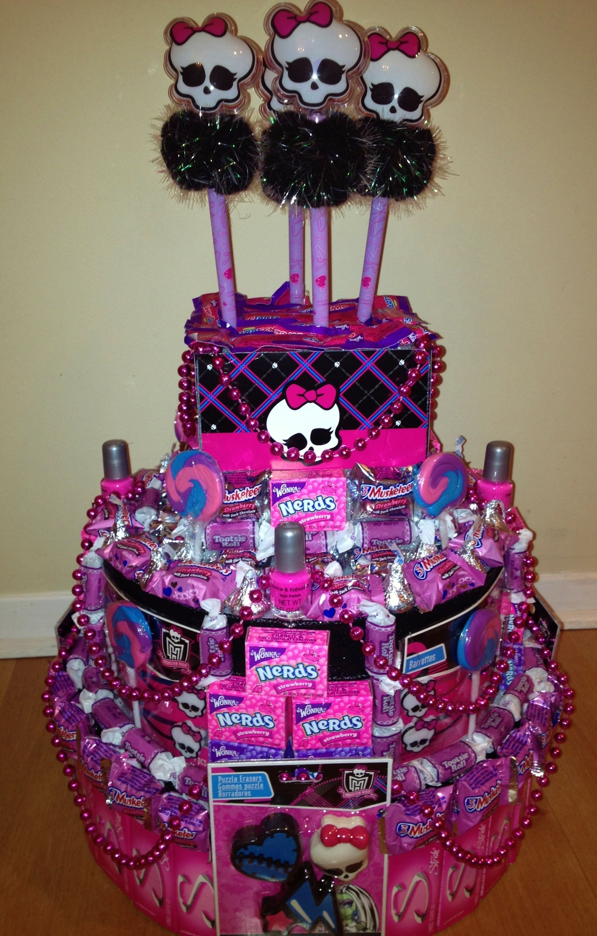 10 Perfect Monster High Party Decoration Ideas monster high party monster high party favors candy centerpieces 2022