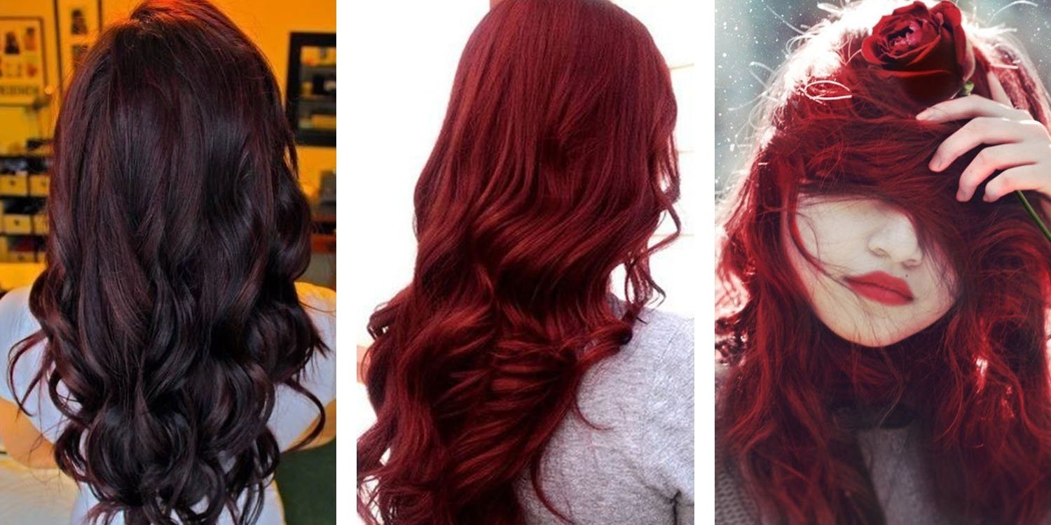 10 Famous Hair Dye Ideas For Dark Hair most popular red hair color shades matrix 1 2022