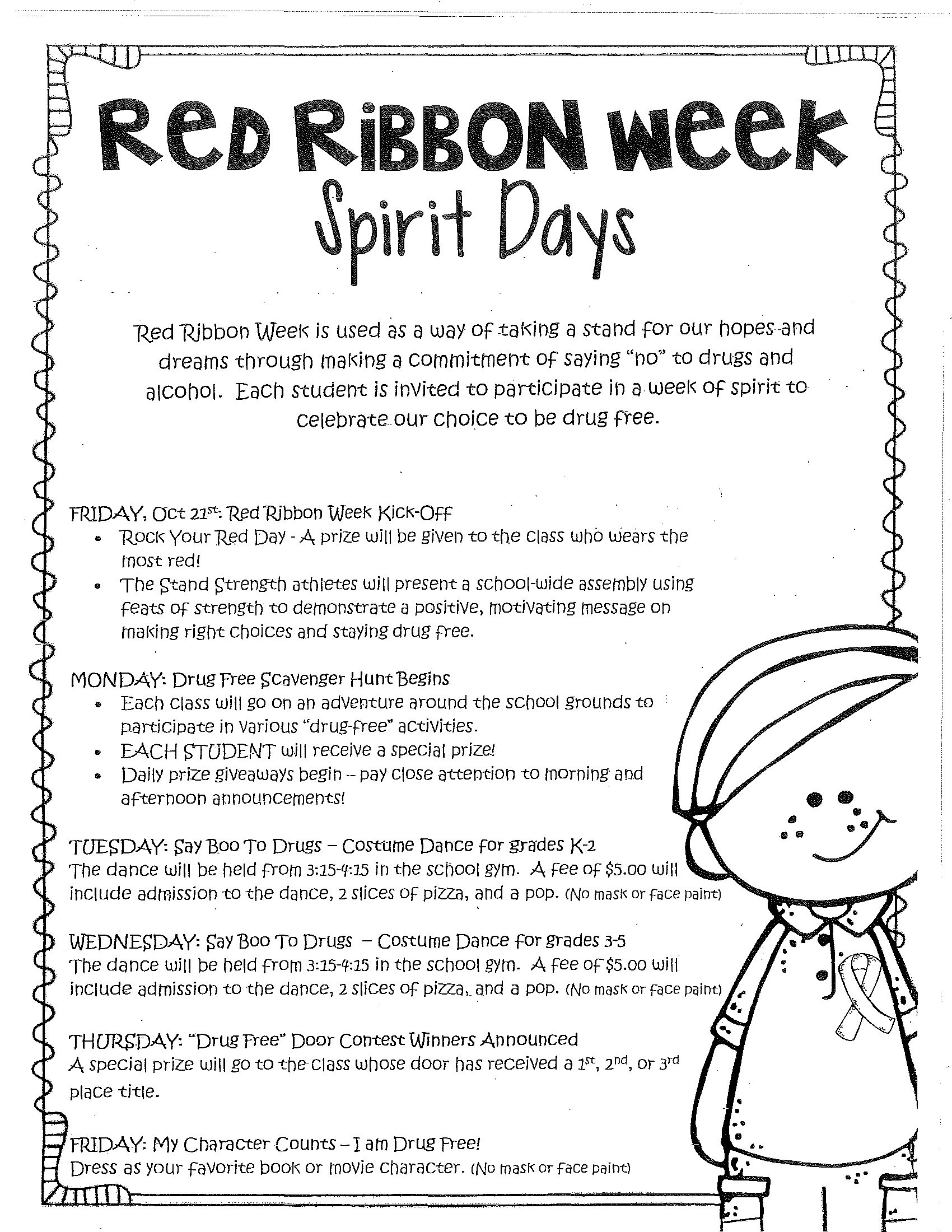 10 Lovable Red Ribbon Week Ideas For Elementary School 2024