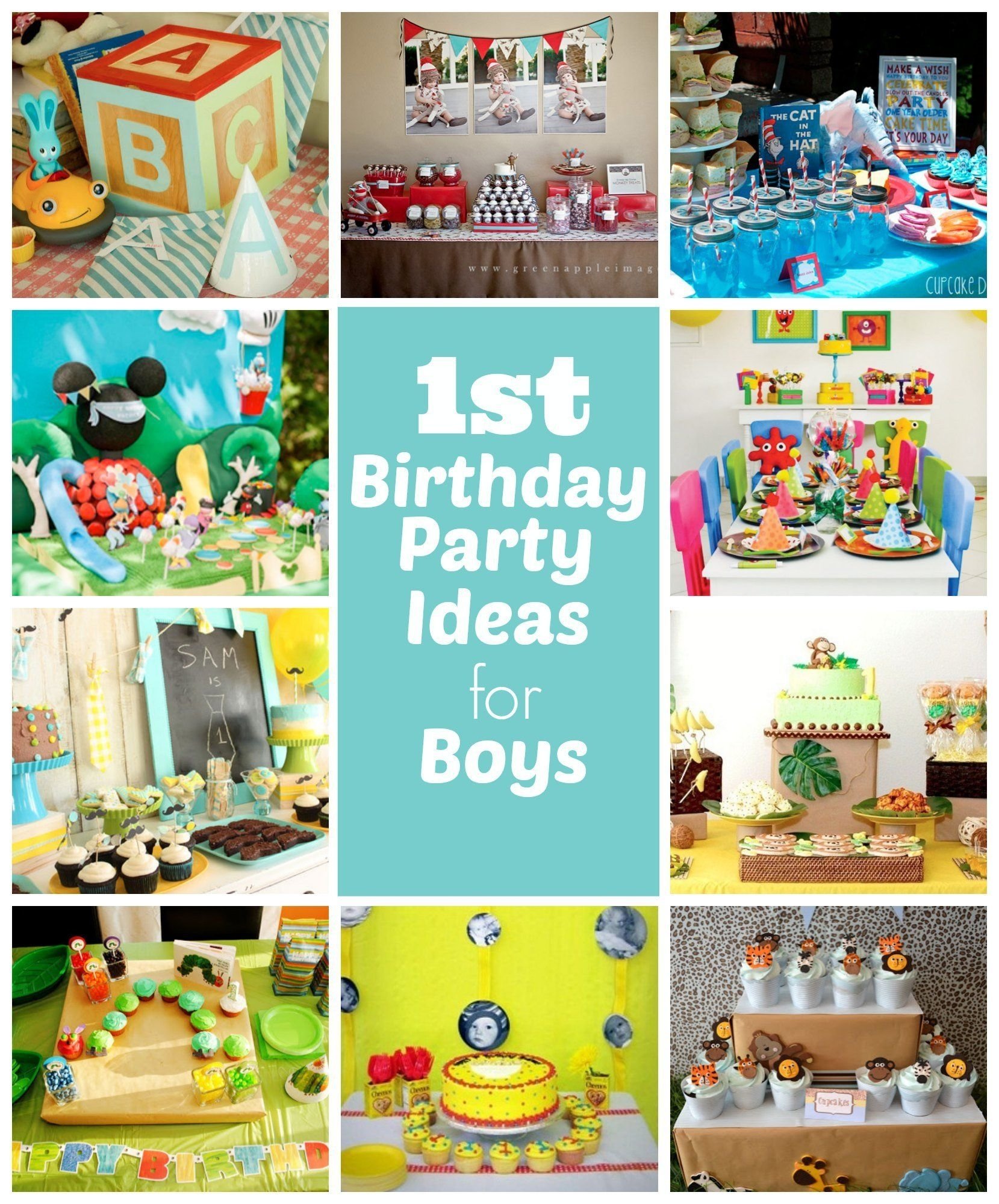 10 Attractive Boys 1St Birthday Party Ideas my littlest guy just turned a year old even though ive been 5 2022