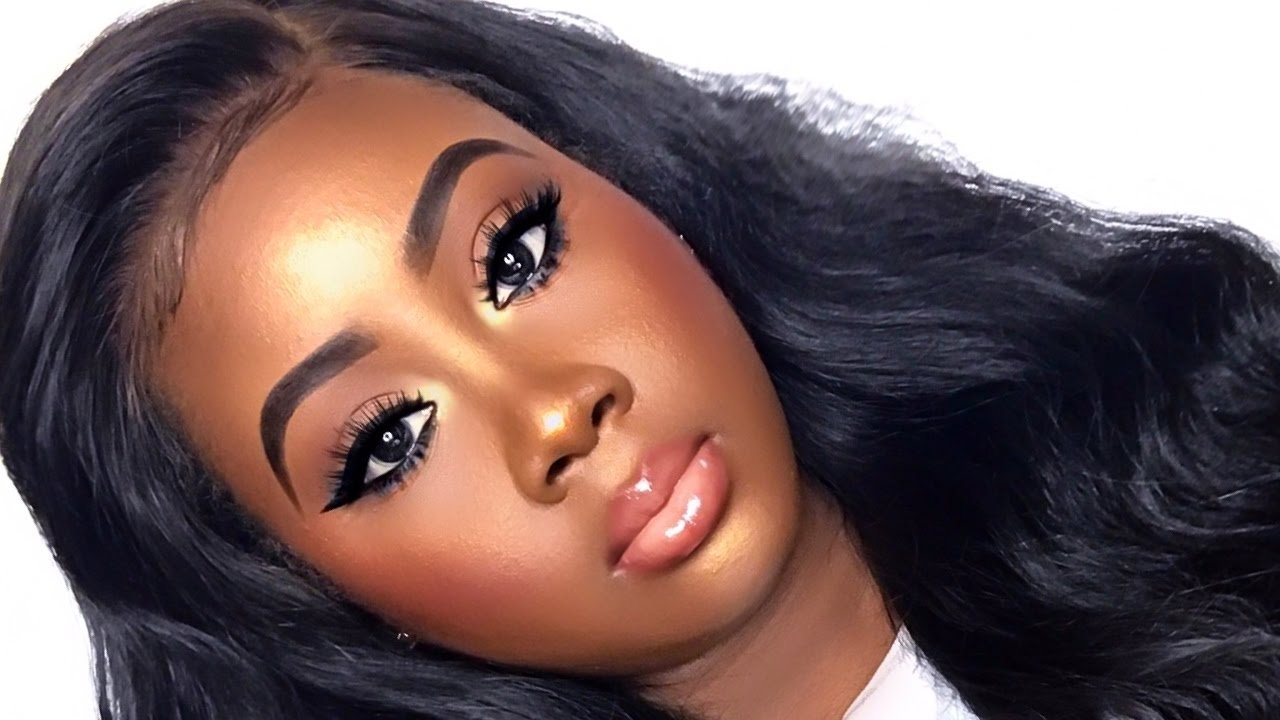 10 Famous Makeup Ideas For Black Women natural drugstore everyday makeup tutorial makeup for black women 2022