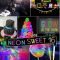 neon glow in the dark sweet 16 party theme ideas simple sweet