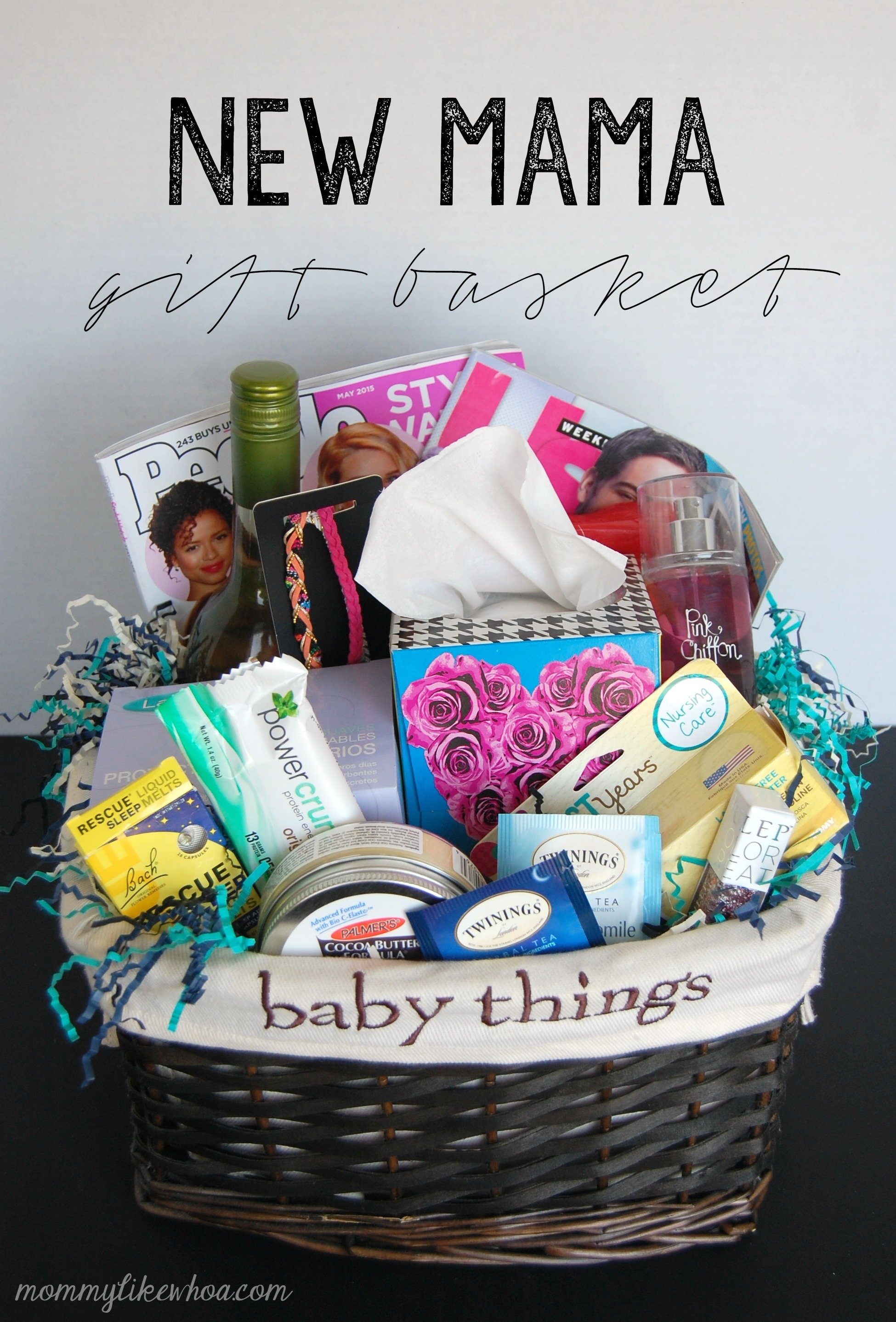 10 Lovable Gift Ideas For New Mom new mama gift basket mommy like whoa 2 2023