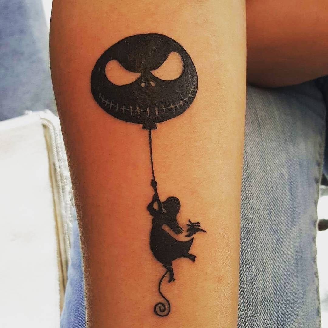 10 Most Recommended Nightmare Before Christmas Tattoo Ideas nightmare before christmas tattoo forearm half sleeve tattoo 2022