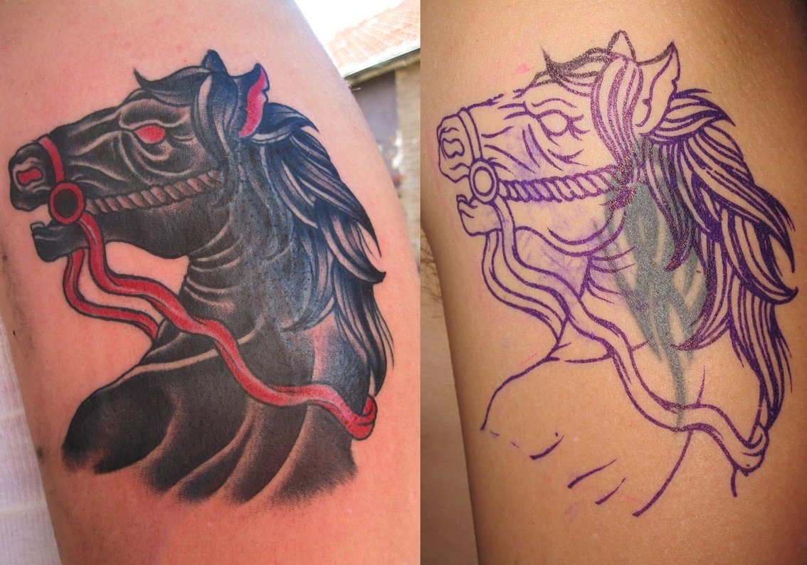 10 Unique Neck Tattoo Cover Up Ideas nightmare horse cover up tattoo design best tattoo ideas gallery 1 2022