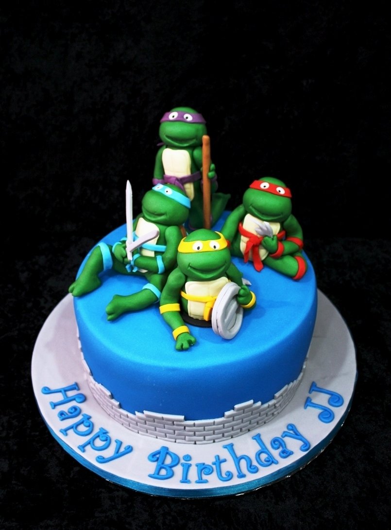 10 Fashionable Teenage Mutant Ninja Turtles Cake Ideas ninja turtle cakes decoration ideas little birthday cakes 3 2022