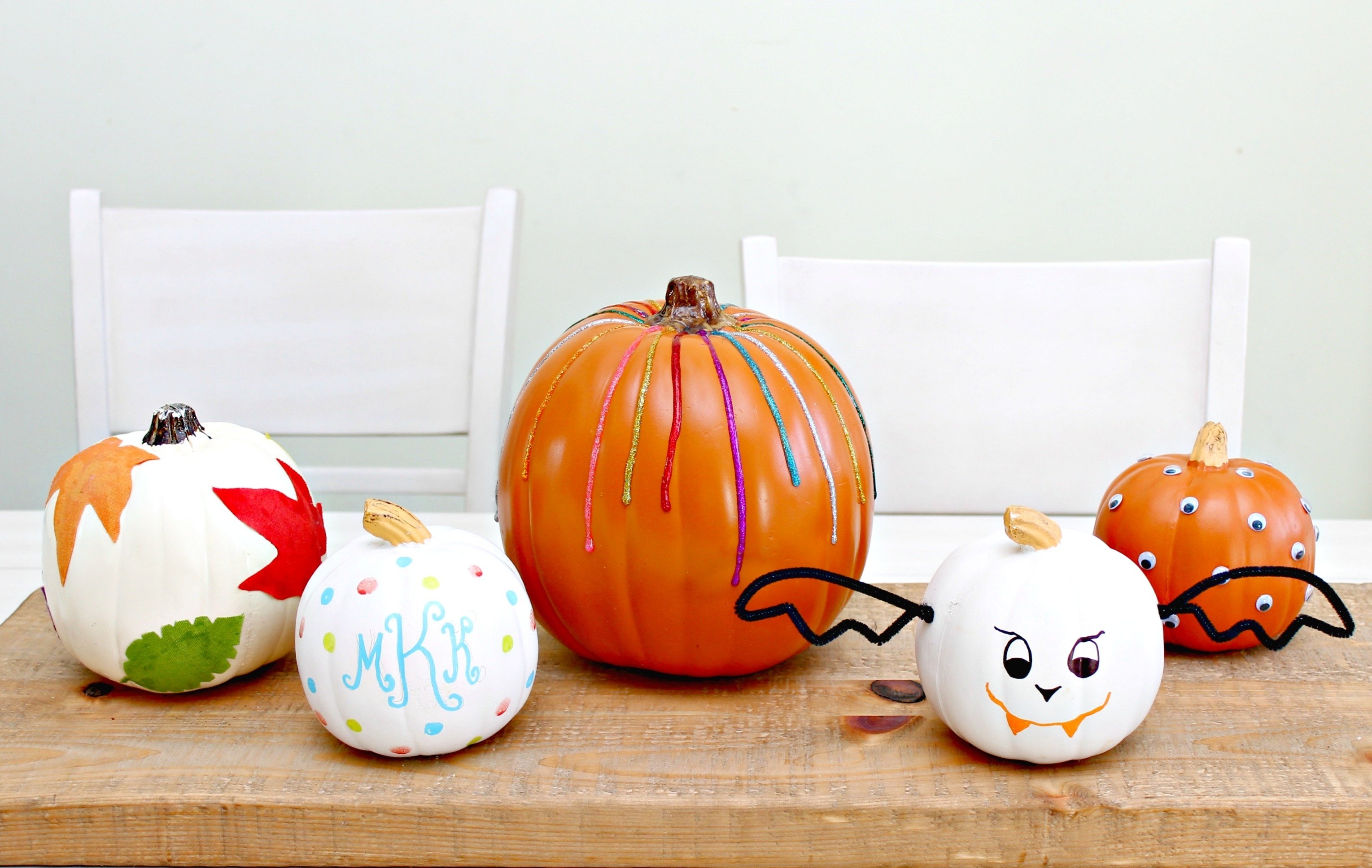 10 Stunning No Carve Pumpkin Decorating Ideas For Kids no carve pumpkin decorating ideas mom 4 real 12 2022