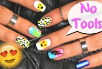 no tools needed! 6 easy nail art designs for beginners ♡ - youtube