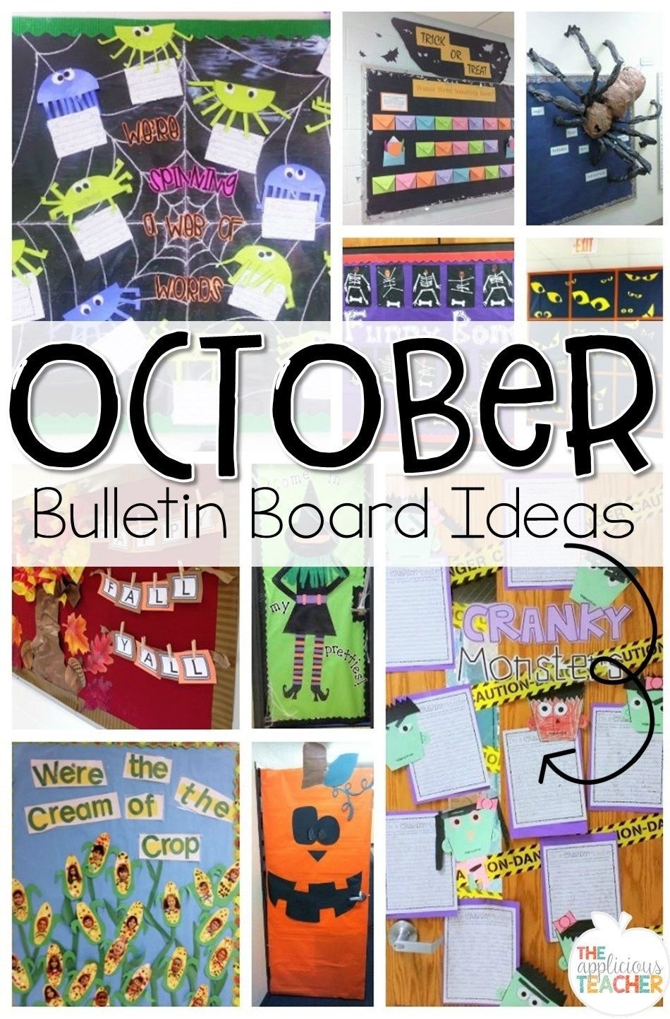 10 Attractive Bulletin Board Ideas For October october bulletin boards ideas for bulletin boards and doors for 2023