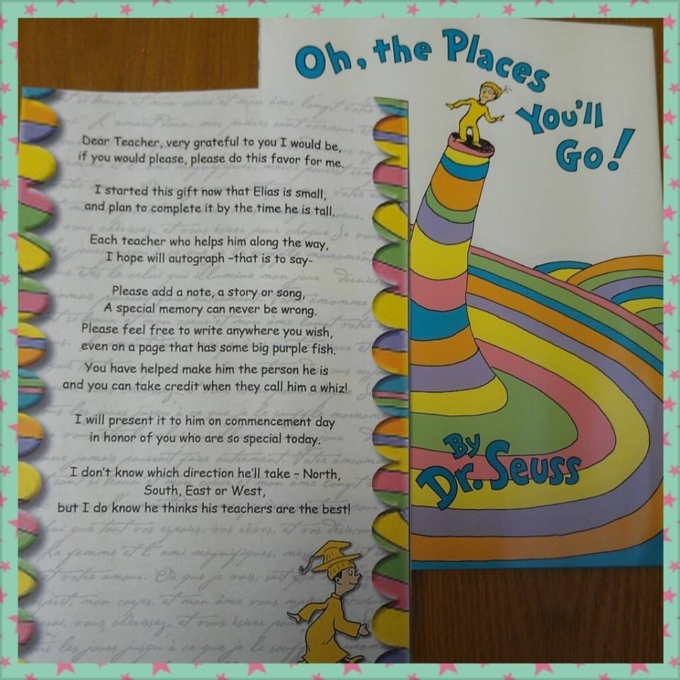 10 Wonderful Oh The Places You Ll Go Gift Ideas oh the places youll go tradition have your childs teacher sign at 2024