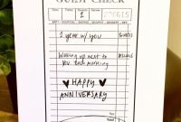 one year anniversary card for husband, paper anniversary, card for