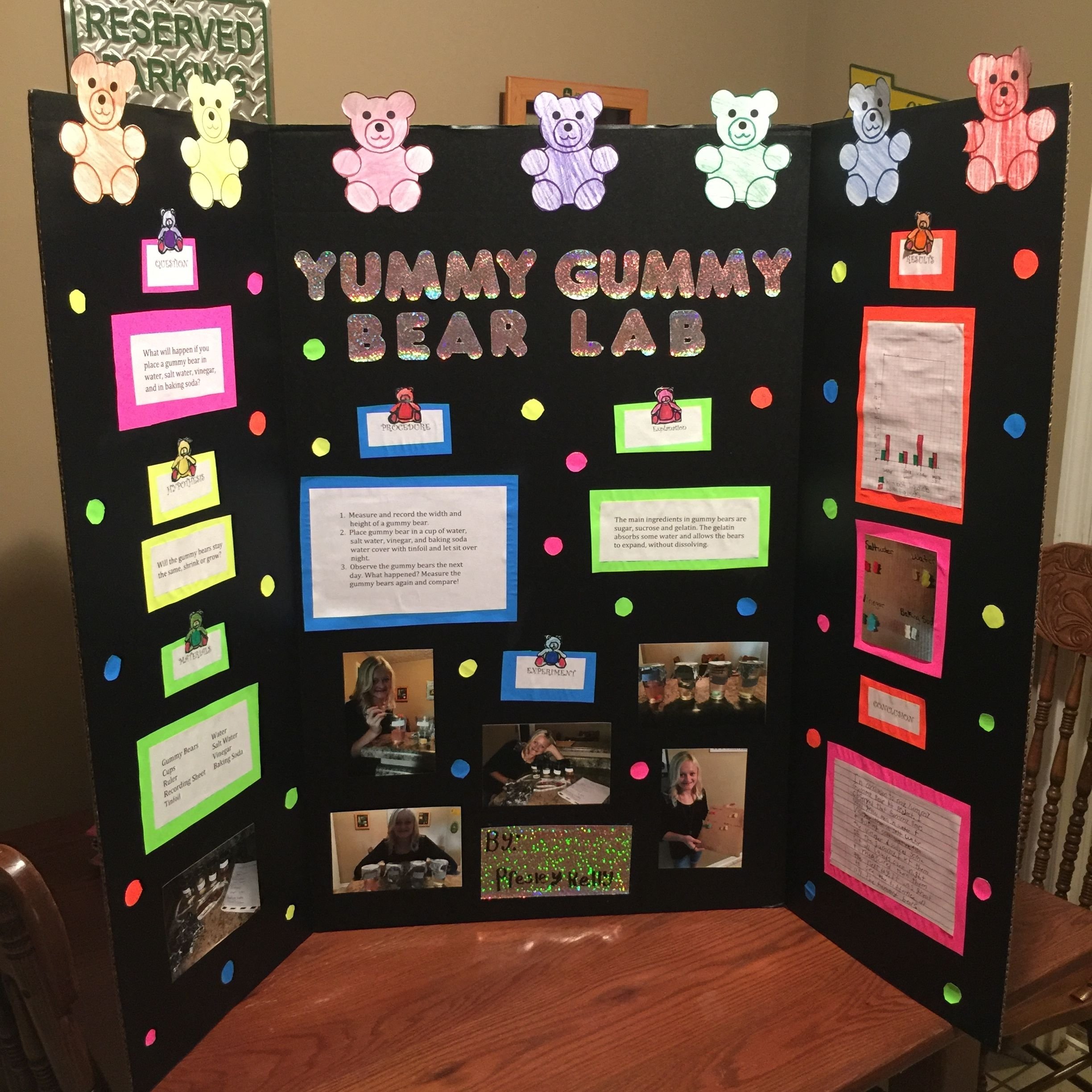 10 Wonderful Stem Project Ideas For Middle School our 4th grade science fair project yummy gummy bear lab lots of 13 2022