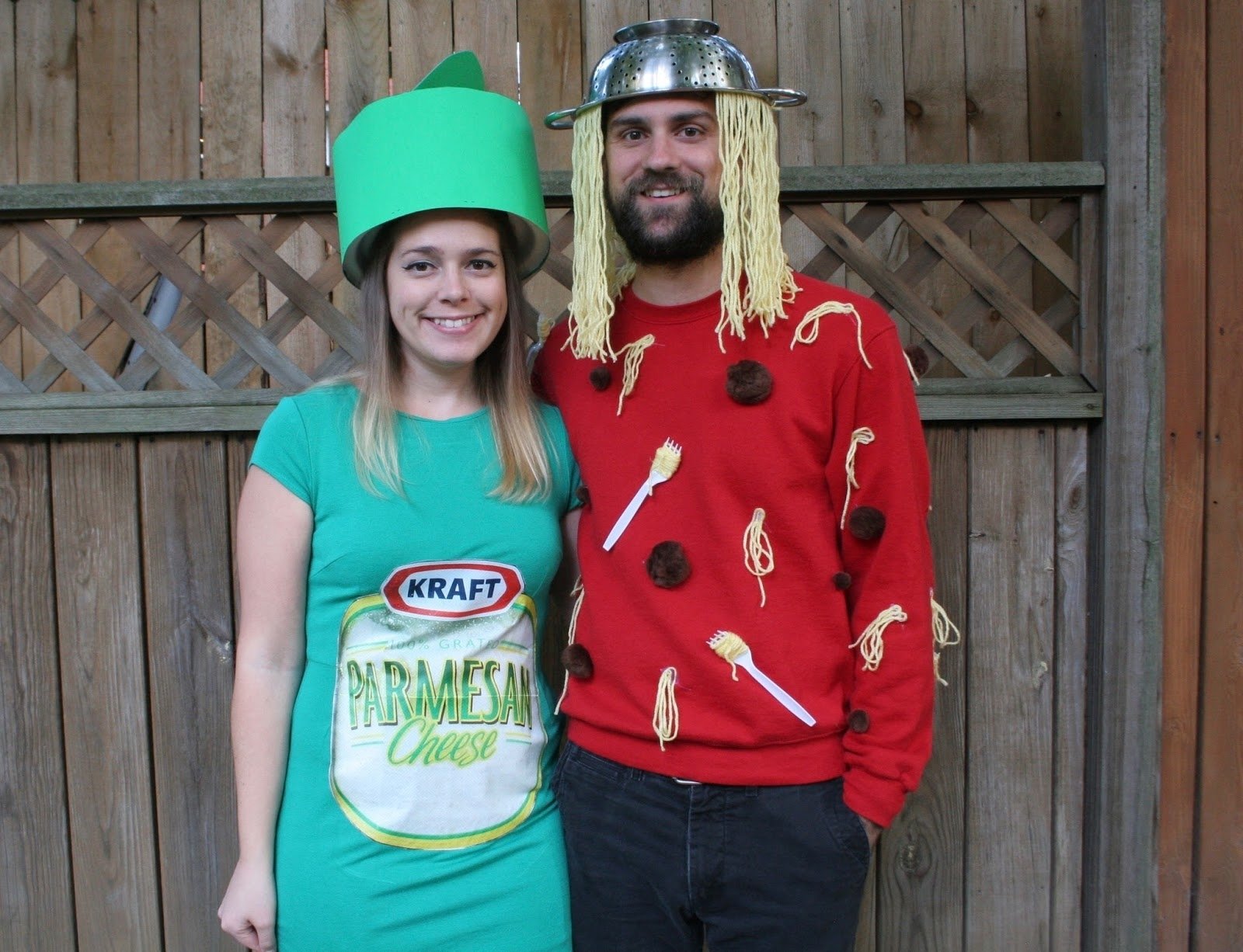 10 Most Recommended Girl Couple Halloween Costume Ideas our halloween costumes spaghetti parmesan cheese the surznick 4 2022
