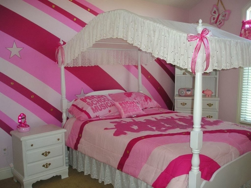 10 Pretty Paint Ideas For Girls Room painting ideas for little girls bedroom furniture home decor 2022