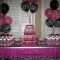 party-tales: ~ birthday party ~ zebra print and hot pink diva spa