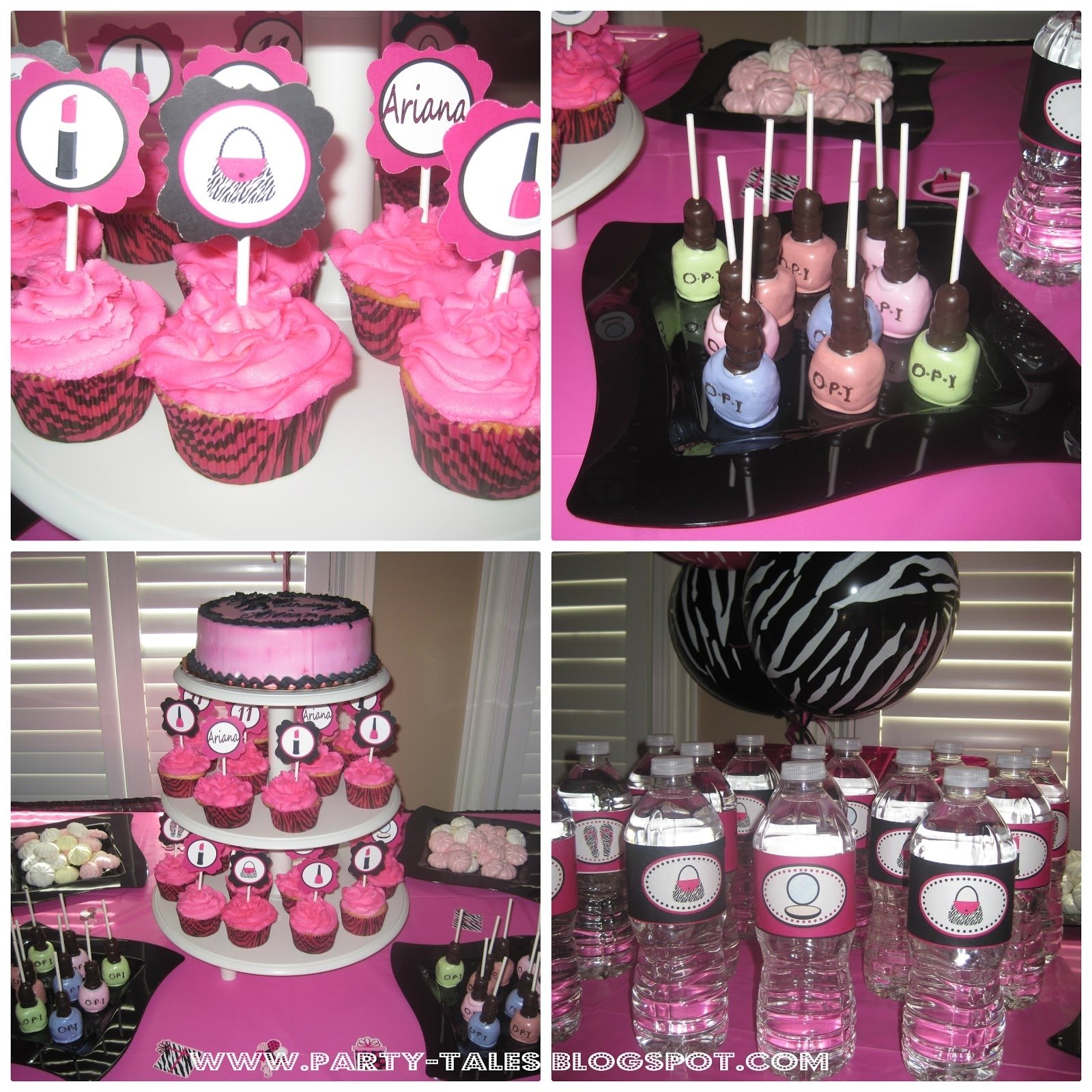 10 Ideal Pink And Zebra Party Ideas party tales birthday party zebra print and hot pink diva spa party 1 2022