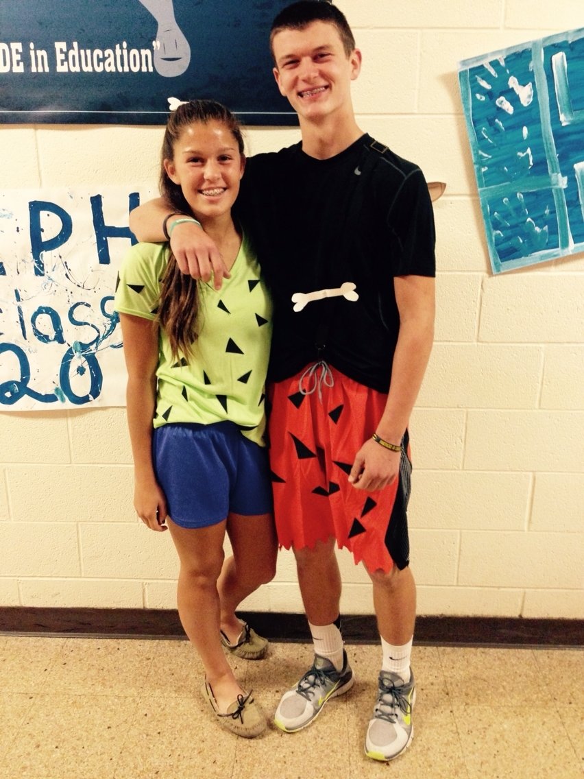 10 Best Spirit Week Twin Day Ideas pebbles and bamm bamm spirit week character day costumes 1 2022