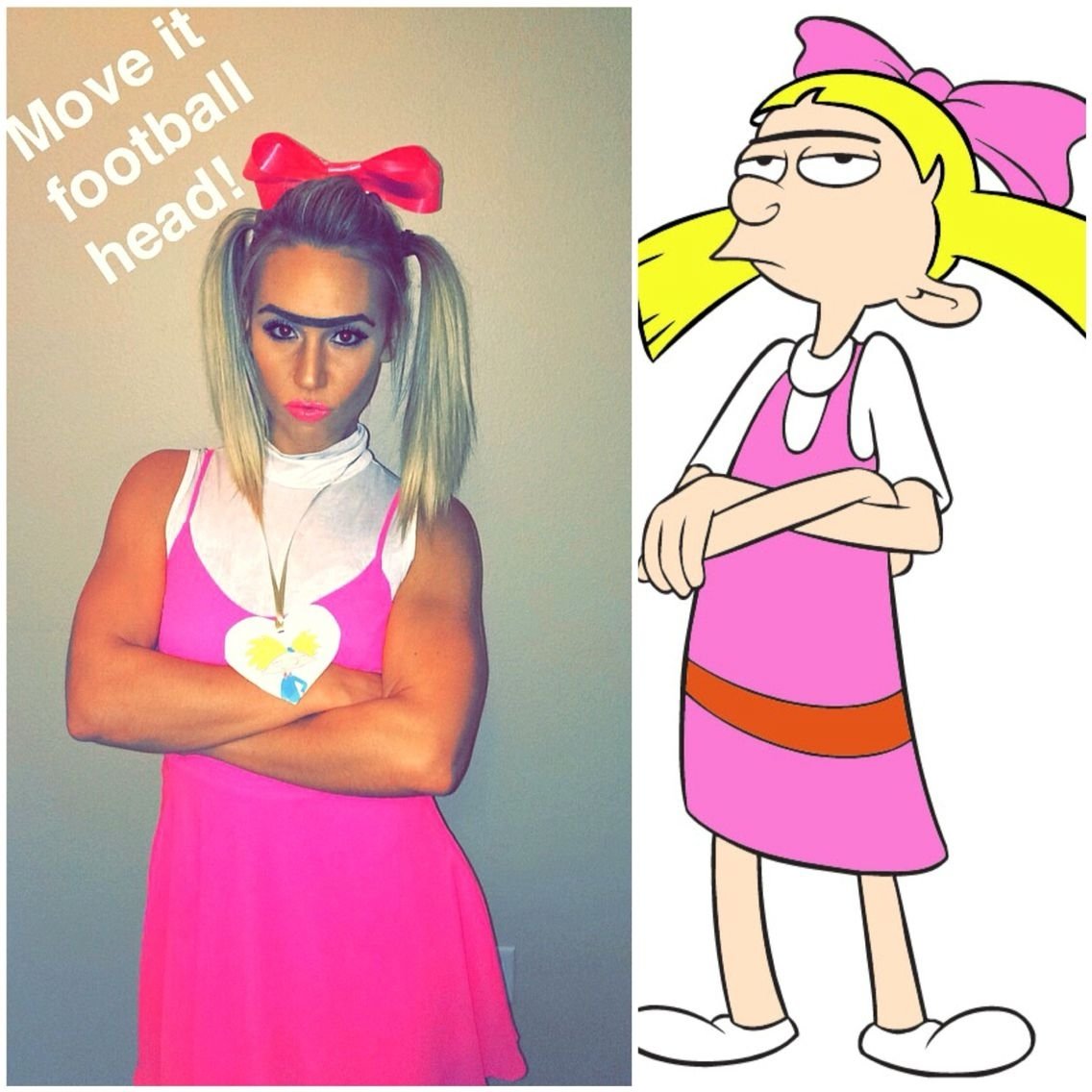 10 Great Halloween Costume Ideas For Blondes perfect blonde girl halloween costume helga pataki from hey arnold 2022