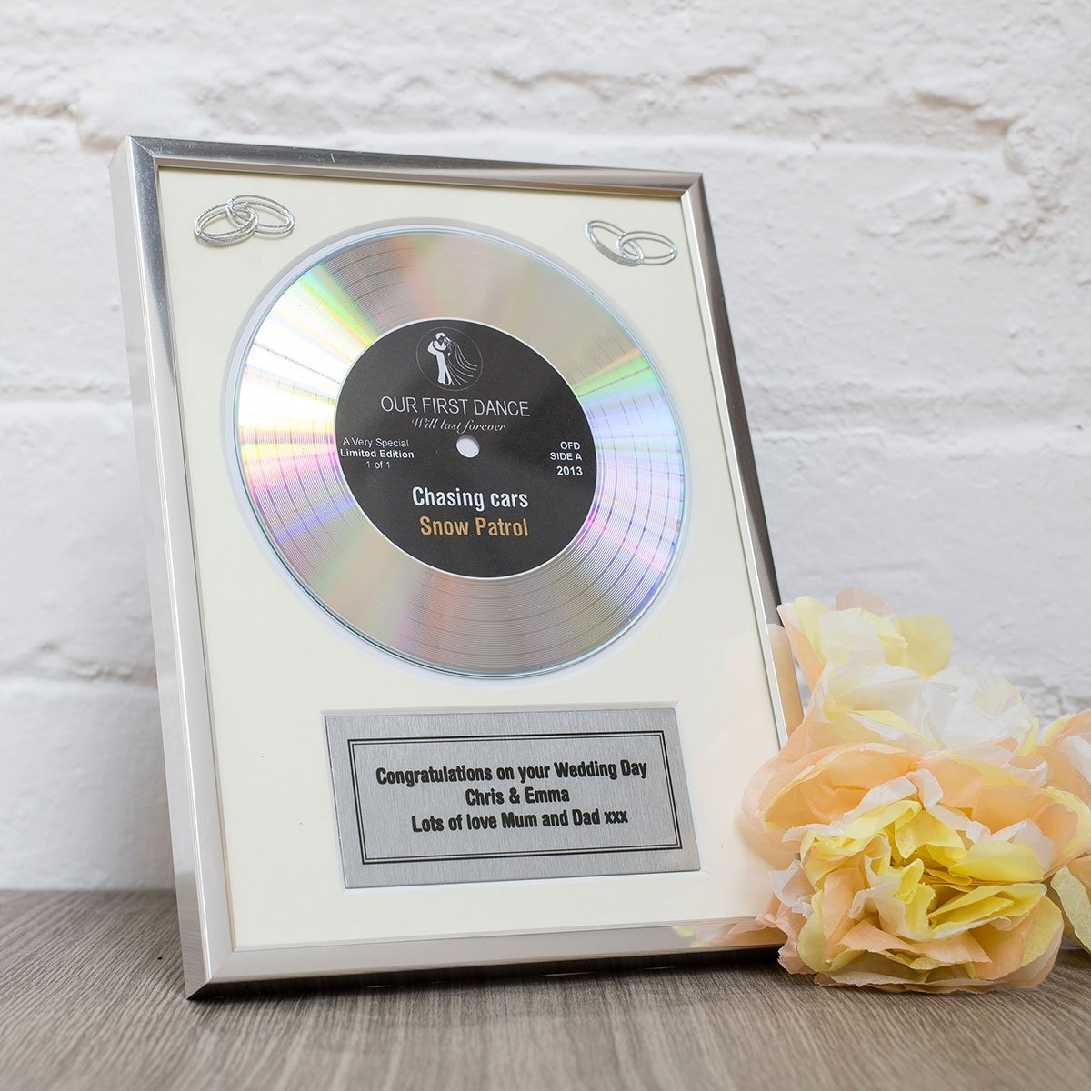 10 Famous 10Th Anniversary Ideas For Her personalised first dance gold didi disc gettingpersonal co uk 1 2022