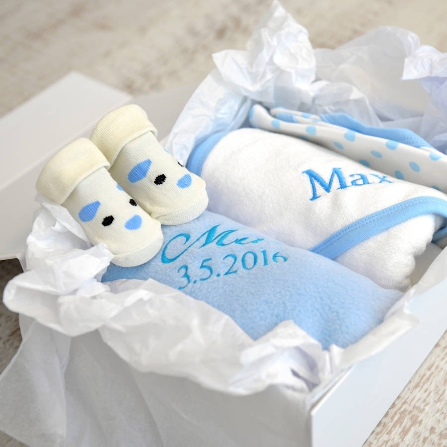 10 Most Recommended Newborn Baby Boy Gift Ideas personalised new baby boy gift hampera type of design 2022
