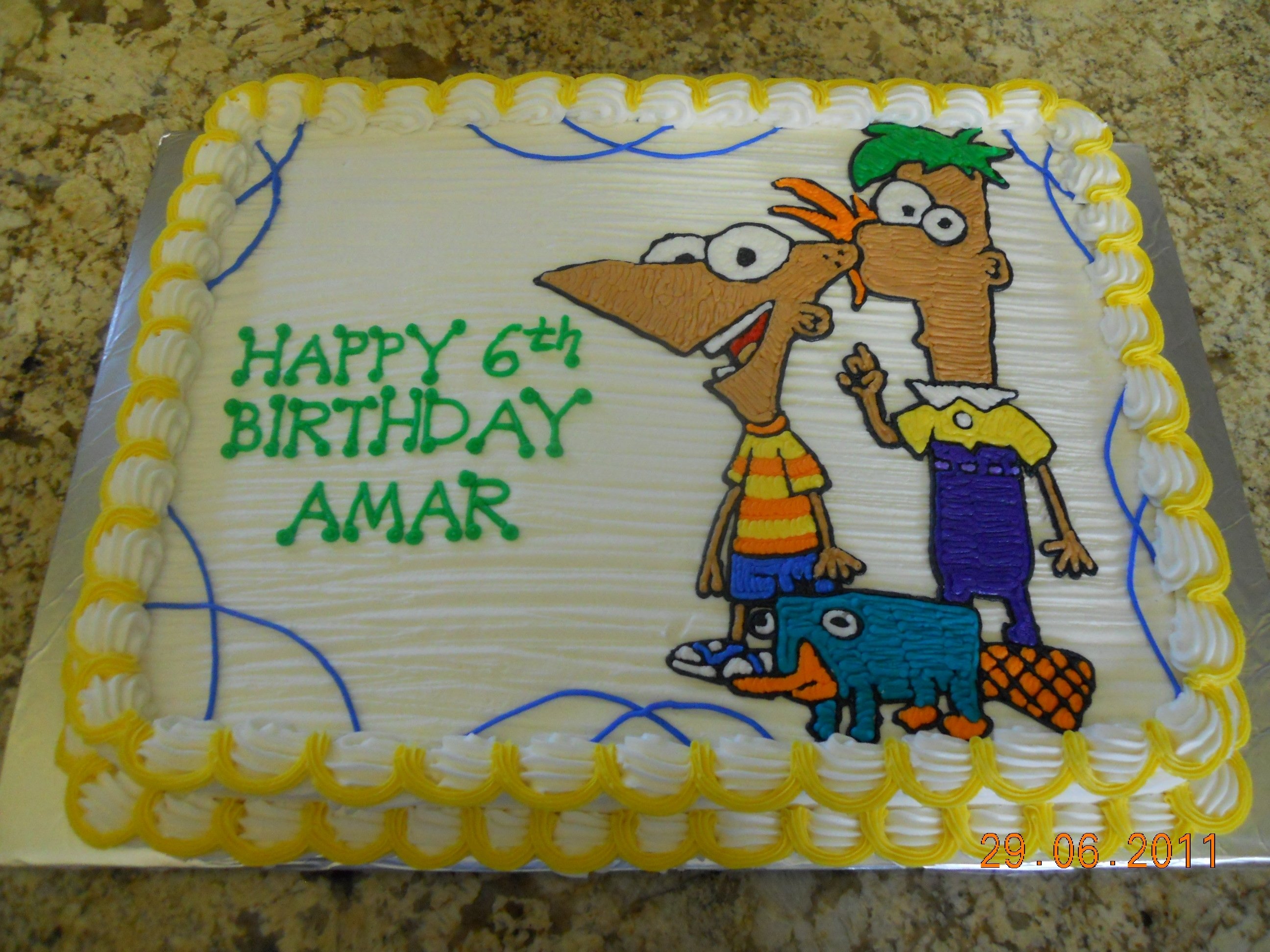 10 Elegant Phineas And Ferb Birthday Party Ideas phineas and ferb cakes decoration ideas little birthday cakes 2022