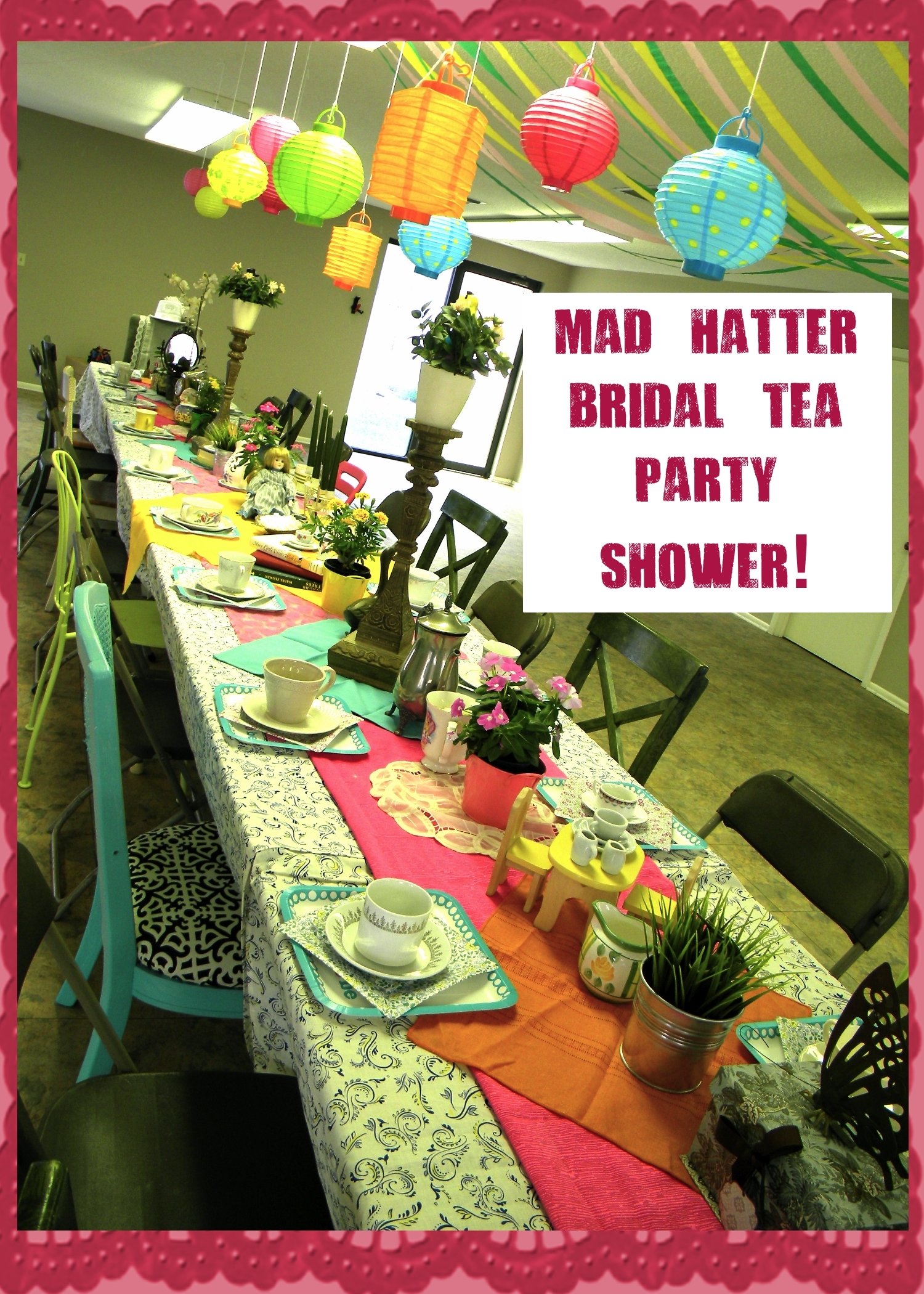 10 Most Popular Mad Hatters Tea Party Ideas photo mad hatter tea party image 2022