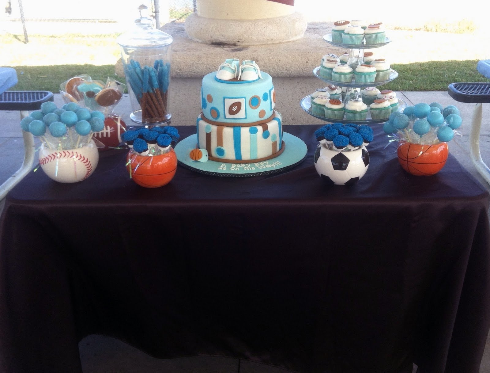 10 Ideal Sports Themed Baby Shower Ideas photo sports themed baby shower decorations image 2022