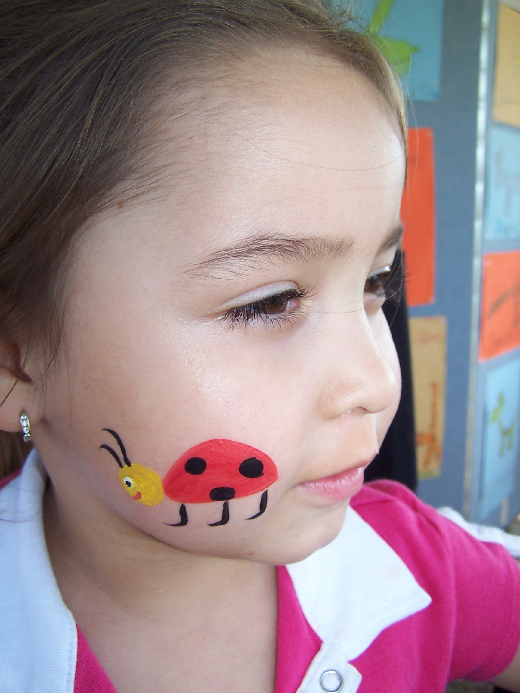 10 Amazing Simple Face Painting Ideas For Kids pin lady bug picture to pinterest description from tattoopins 2 2022