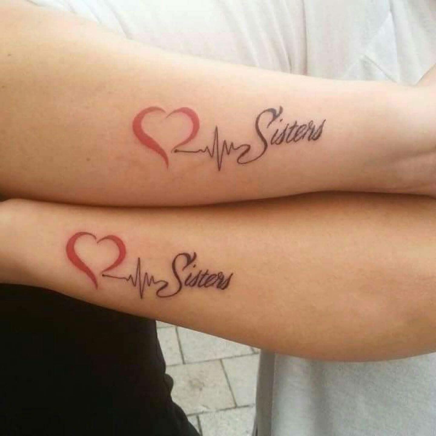 10 Ideal Matching Tattoo Ideas For Sisters pinashley wells on sister tattoos pinterest tattoo 2022