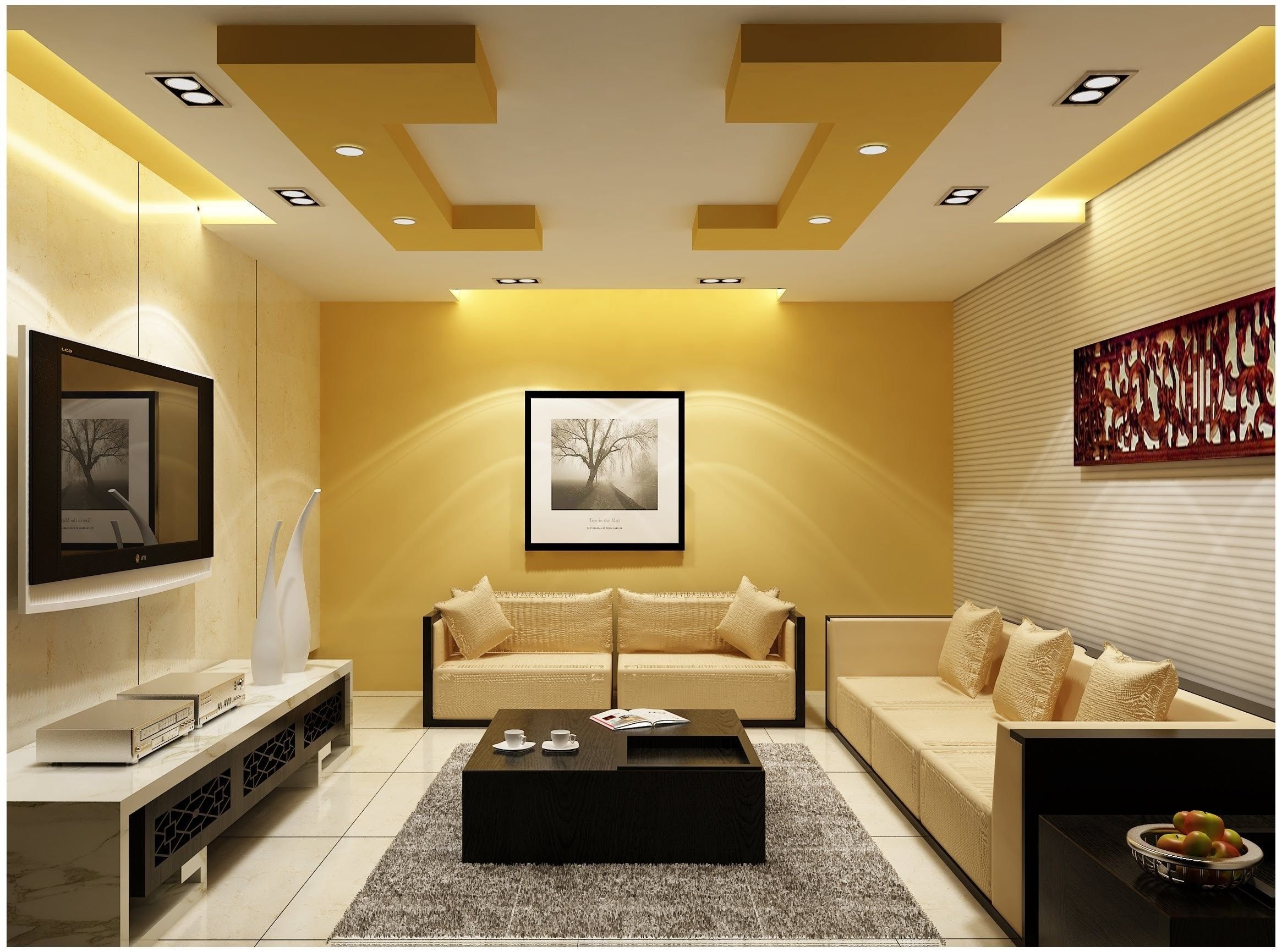 10 Lovable Ceiling Ideas For Living Room pinirfan kazi on false ceiling ideas pinterest modern living 2022