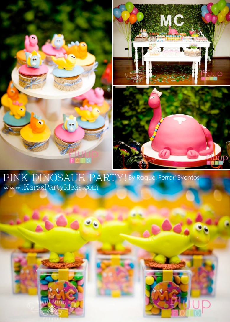 10 Attractive Girls 5Th Birthday Party Ideas pink dinosaur girl 5th birthday party planning cake decoration ideas 1 2022