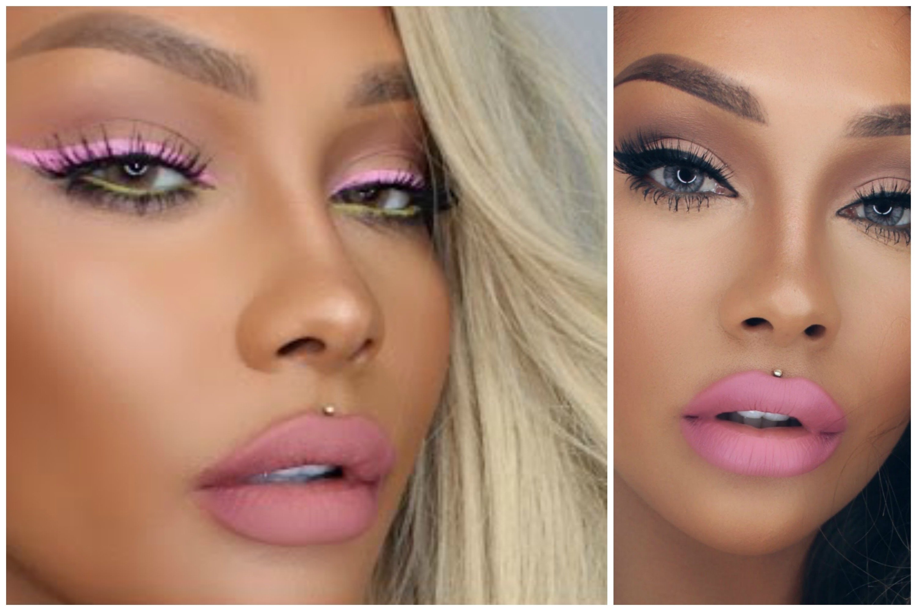 10 Beautiful Makeup Ideas For Dark Skin pink makeup ideas from sa beauty blogger for dark skin girls 2022