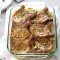 pork chops with scalloped potatoes recipe | taste of home