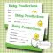 printable baby shower prediction game, baby shower predictions card