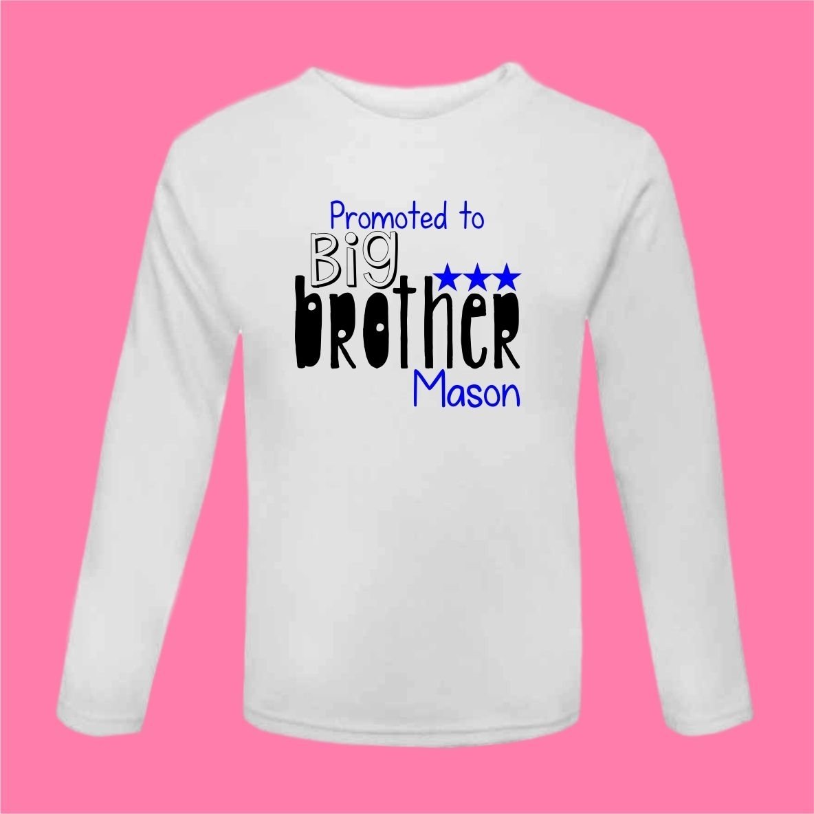 10 Unique Big Brother T Shirt Ideas promoted to big brother tshirt personalised pregnancy announcement 2022