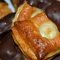 puff pastries with chocolate &amp; honey - easy puff pastry dessert